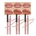 K14 Hxssll 12 Colors Matte Lip Liner Pencil – Long Lasting Waterproof Lip Liner, Smudge Proof Transfer Proof Lip Pencil, High Pigment Lip Makeup for Defining & Filling Lips (A1-set:01+02+08, 3PCS)