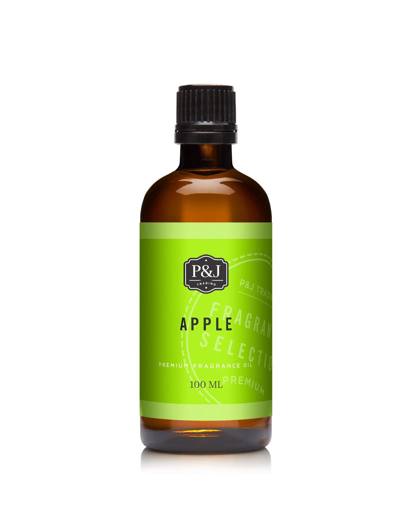 P&J Fragrance Oil | Apple Oil 100ml - Candle Scents for Candle Making, Freshie Scents, Soap Making Supplies, Diffuser Oil Scents