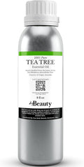 Organic Tea Tree Oil - 8oz Bulk, 100% Pure for Skin, Hair & Scalp