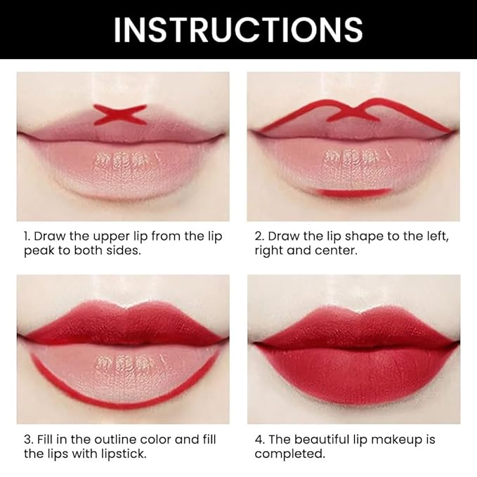 BINGBRUSH 3Pcs Matte Lipstick Set for Women, Double Ended Lipstick with Lip Liner, Nude Brown Beige Lip Color Kit, Waterproof Long Lasting Non Transfer Velvet Finish Lip Makeup Gift Set