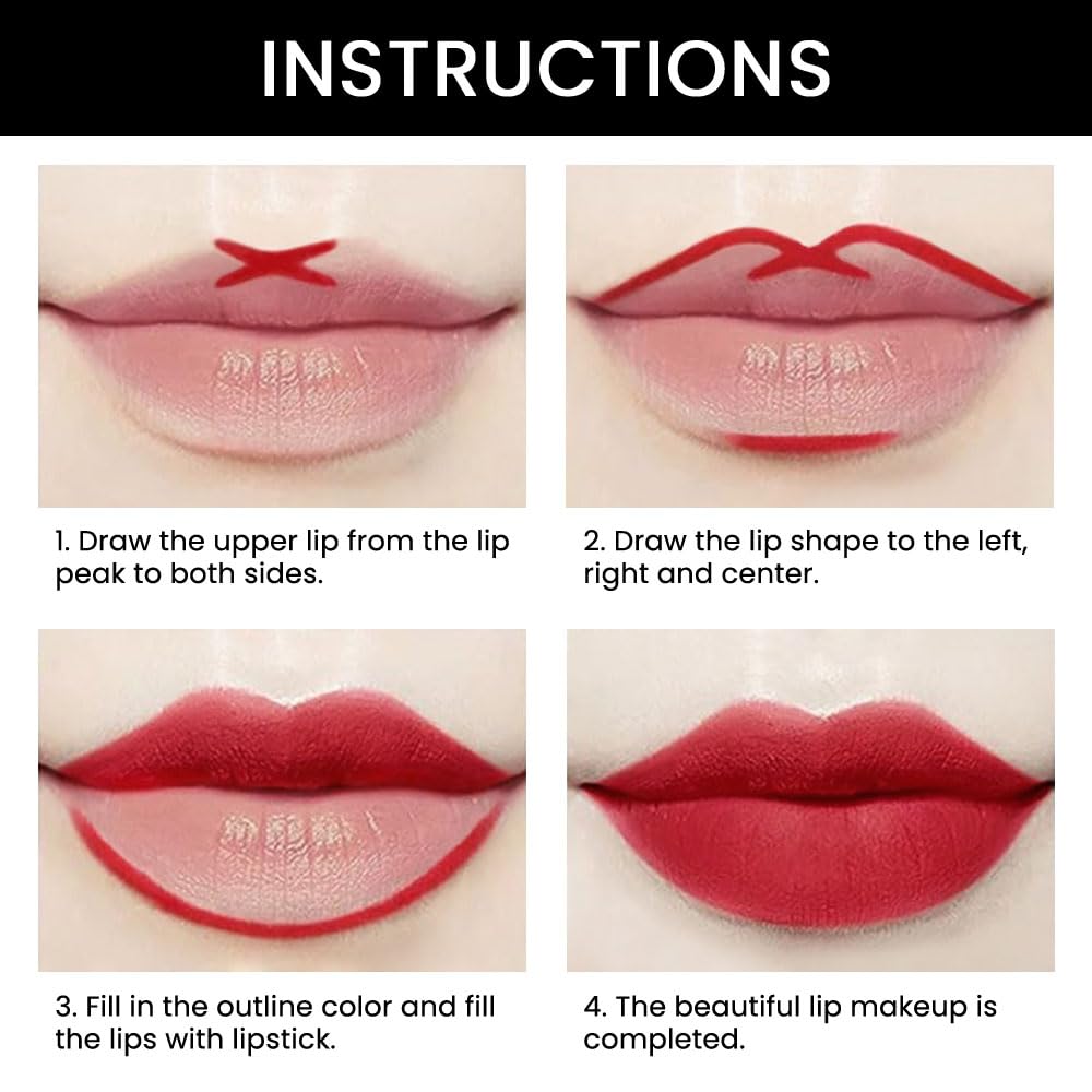 BINGBRUSH 3Pcs Matte Lipstick Set for Women, Double Ended Lipstick with Lip Liner, Nude Brown Beige Lip Color Kit, Waterproof Long Lasting Non Transfer Velvet Finish Lip Makeup Gift Set