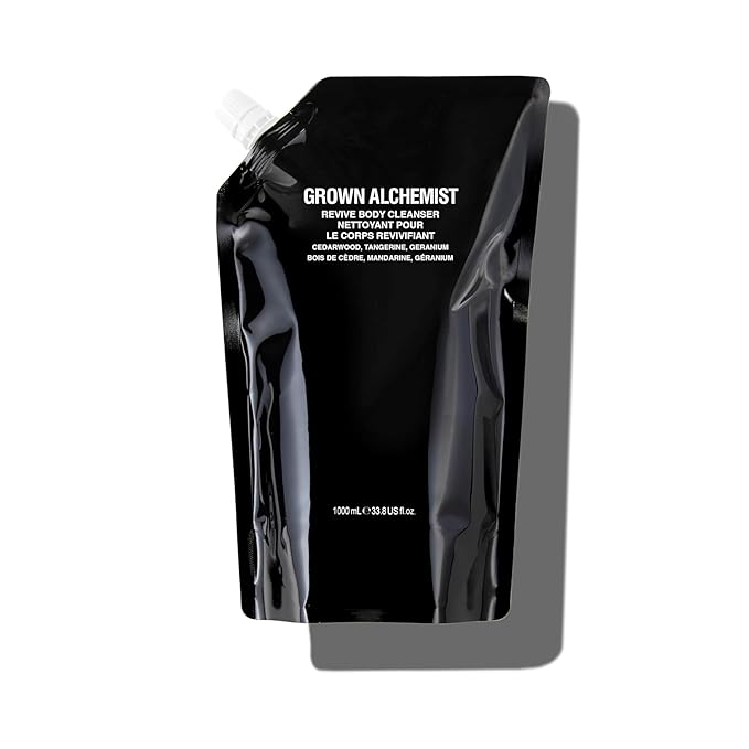 Grown Alchemist Revive Body Cleanser Set (500 mL) + Refill (1L)