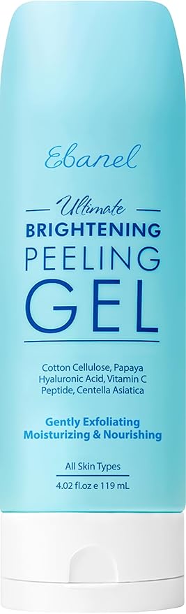 Ebanel Brightening Peeling Gel with Cellulose, Rice, Papaya, HA, Cica