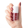 Olive & June Long Lasting Nail Polish | Plump Gel-Like Finish No Lamp Needed | Lasts up to 10 days | Salon-Quality 15-Free Vegan & Cruelty-Free Chip-Resistant | Cozy Up Brick Red