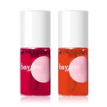 bayfree Lip Tint Stain Set, 2 PCS Korean Water Tint Lightweight Non-sticky, Waterproof Long Lasting Liquid Blush & Lip Stain, Transfer-Proof, Matte Finish Lip Color Makeup (juicy)