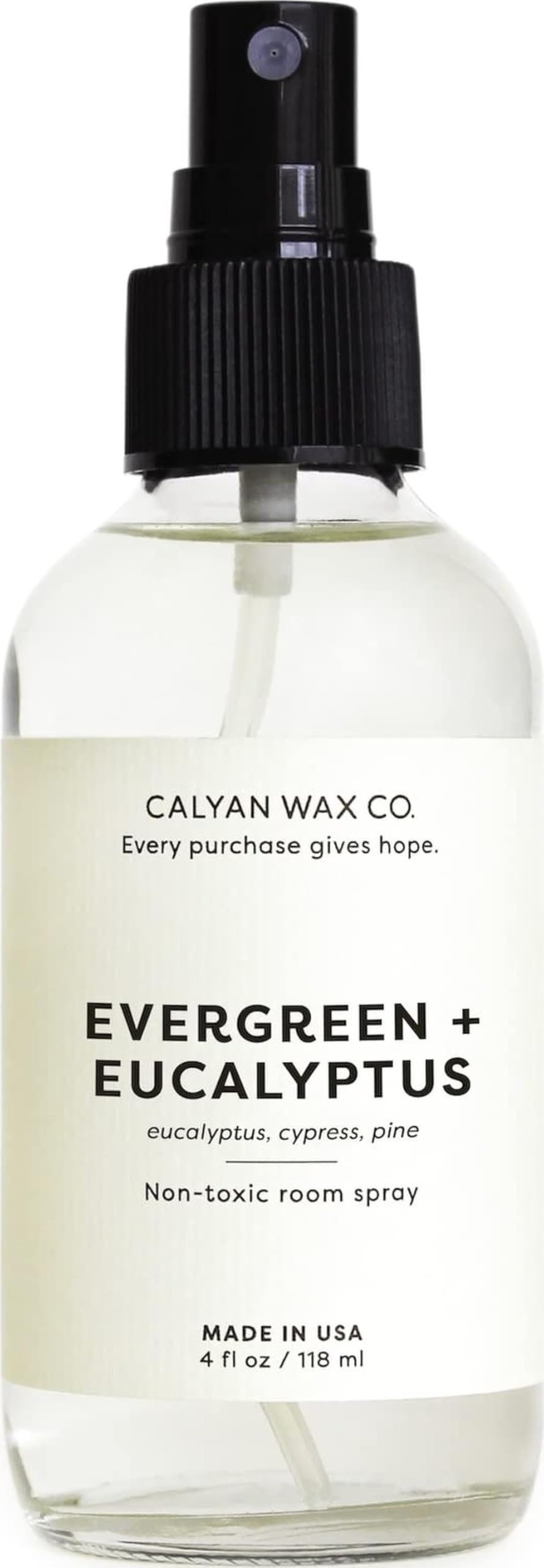 Calyan Wax Co. Lavender & Bergamot Room Spray - Natural Room Deodorizer