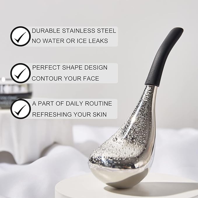 Ice Globes for Face Eyes, Cryo Sticks Facial Skin Care Tools for Puffy Eyes