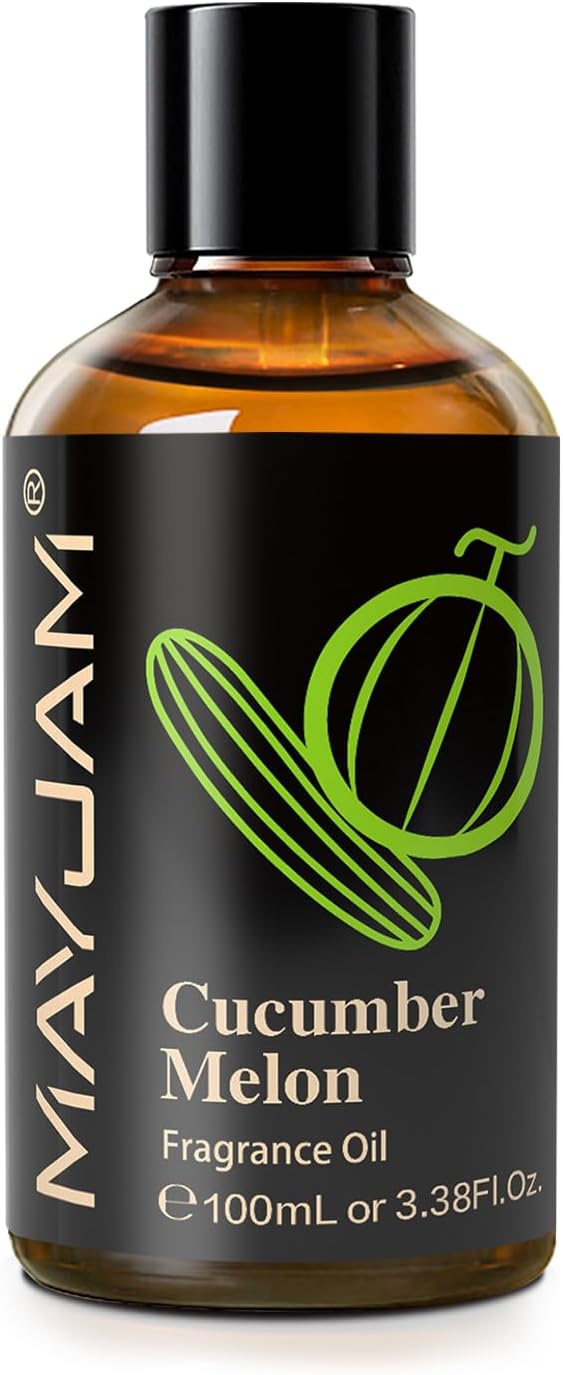 MAYJAM Cucumber Melon Fragrance Oil for Diffusers, 100ML/3.38FL.OZ