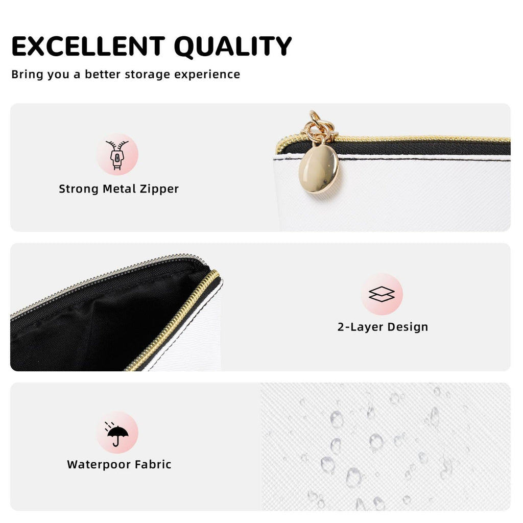 Dultua Mothers Day Gifts Makeup Bag Purse Cosmetic Bag Travel Toiletry Leather Make Up Bags for Mom Wife Women Daughter Boho·Floral