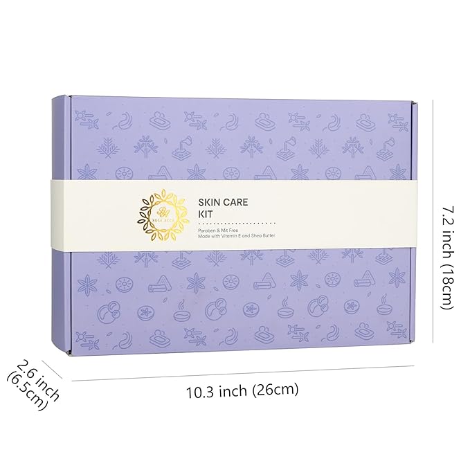 Gifts for Women, Birthday Gift for Women, 23 Pcs Lavender Facial Skin Care Set, Bath and Body Gifts Basket for Wife & Mom, Home Spa & Self-Care Kit, Present, Christmas, Bridal Shower, Anniversary