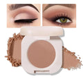 FeiCuiYun Pressed Single Matte Eyeshadow Palette Makeup, Brown eyeshadow For Women, Pigmented Waterproof Sombras Para Ojos, Single Pressed Powder Vegan, Talc, Paraben & Cruelty Free(05)