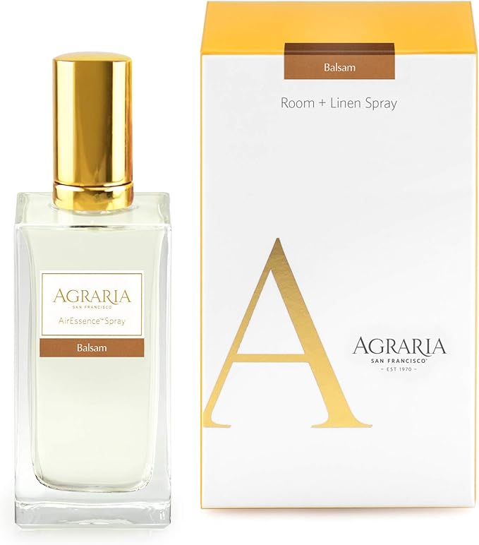 AGRARIA Balsam Room & Linen Spray, Fabric Freshener