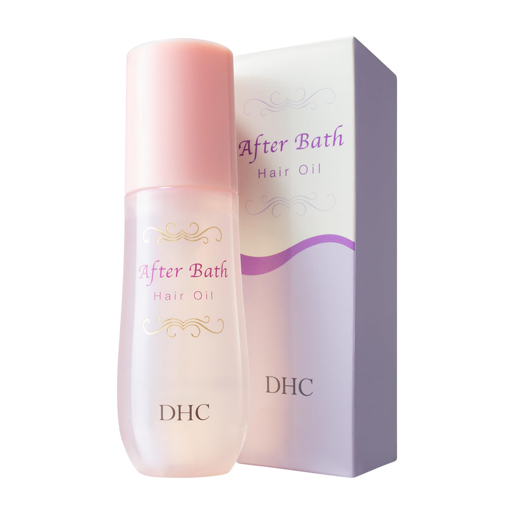 DHC After Bath Hair Oil, Shine-Enhancing Leave-In Hair Treatment, 3.3 oz