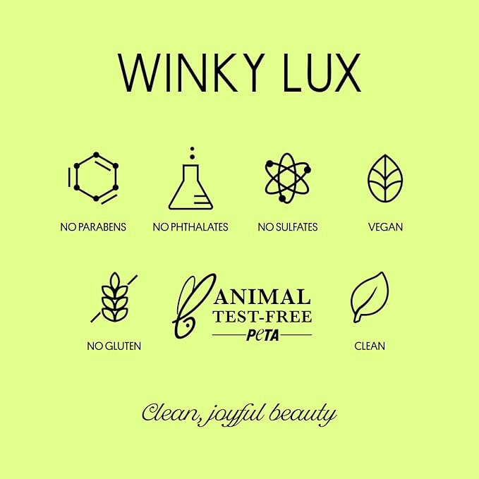 Winky Lux Flower Balm, pH Lip Balm, Color Changing Lipstick and Tinted, Vegan & Cruelty Free Lip Balm, Hydrate & Plump, Sheer Pink Lipstick, Blue Flower with Vanilla Scent