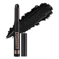 Euphily Matte Cream Eyeshadow Stick, Waterproof Eye Shadow Stick, Long-Lasting and Blendable High Pigmented Single Eyeliner Makeup for Women, 24 Black