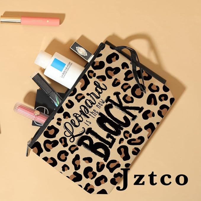 Leopard Print Gifts for Women Makeup Bag Gift Ideas for Leopard Lovers