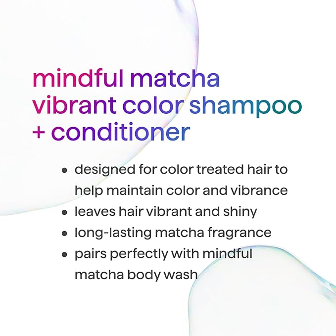method Color Protect Shampoo, Mindful Matcha, 14 oz