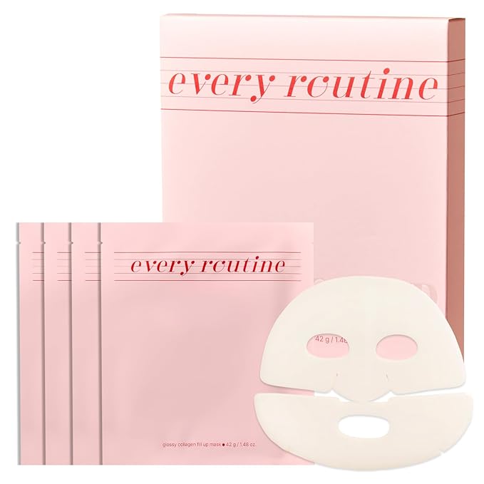 every routine Glossy Collagen Fill Up Mask Hydrating Hydrogel 1.48oz X 4ea