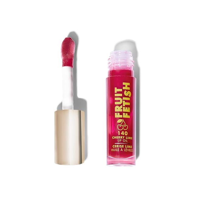 Milani Fruit Fetish Lip Oil, Tinted Hydrating Lip Gloss - Cherry Lime