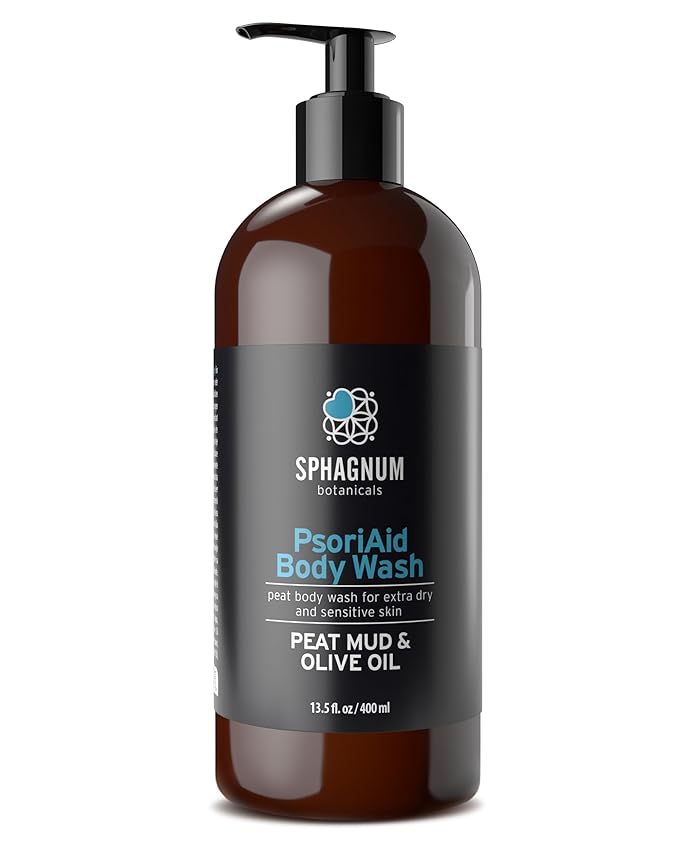 Sphagnum Botanicals Psoriasis Body Wash for Dry, Itchy Skin
