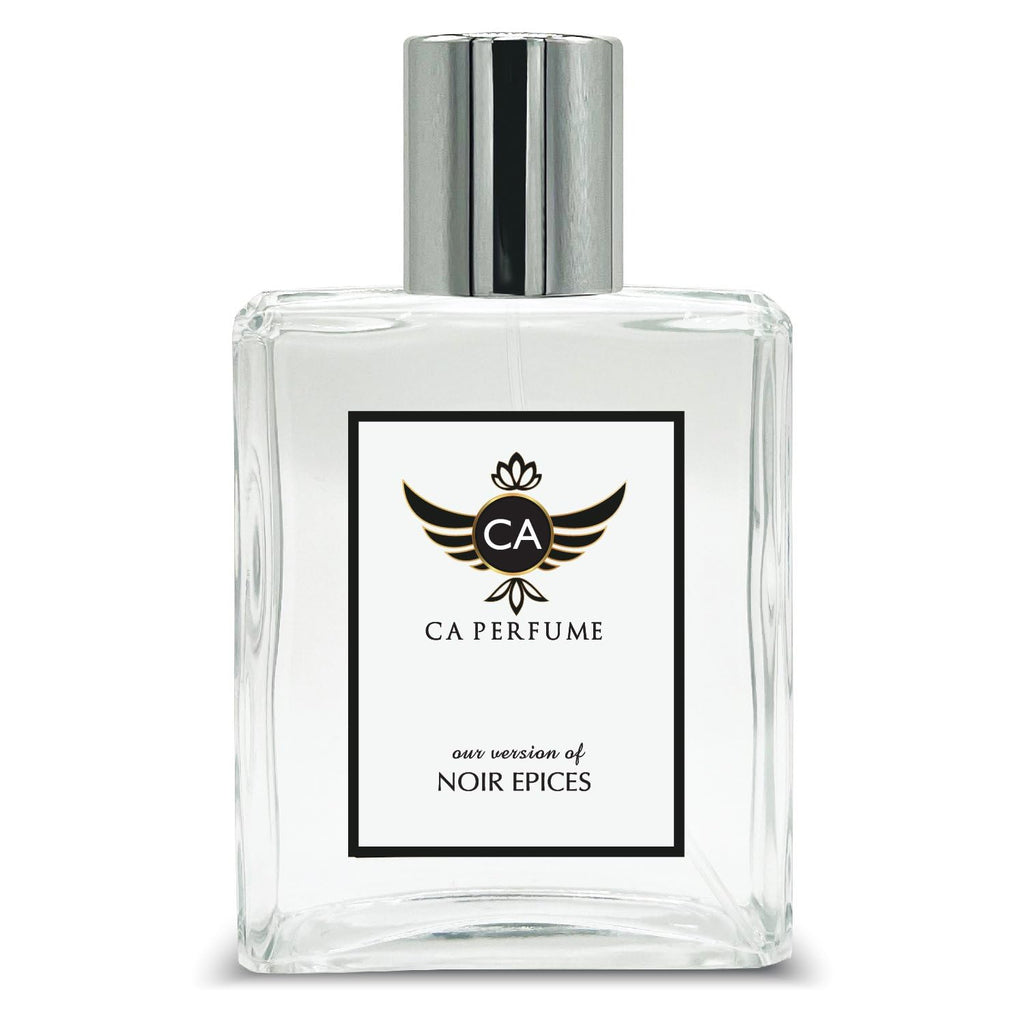 CA Perfume Impression of Noir Epices for Women and Men Eau De Parfum Amber Spicy Scent Long Lasting Unisex Fragrance Signature Scent for Day and Night Wear 3.4 Fl Oz 100ml