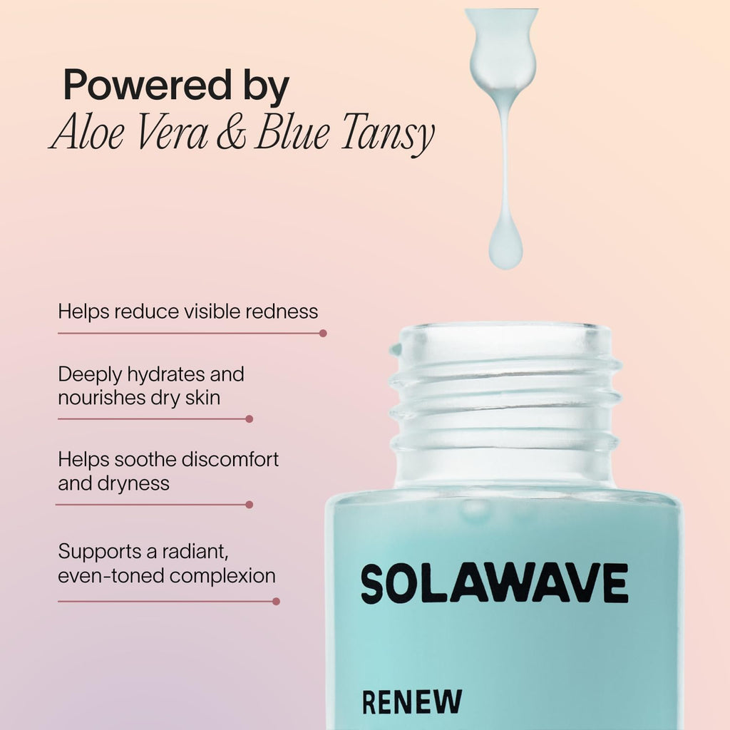 Solawave Renew Complex Red Light Therapy Activation Serum, 1 Oz (1-Pack)