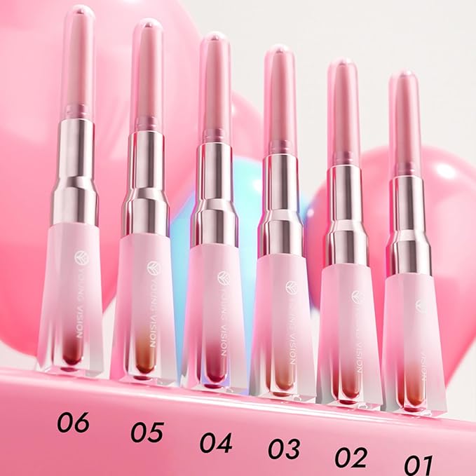 Mrettick 3 PCS Lip Liner and Lip Stain Combo Set, High Pigmented Long Lasting Velvet Lip Tint, Well-Defined Lipliner, Weightless Waterproof Not Animal Tested, Matte Finish Makeup