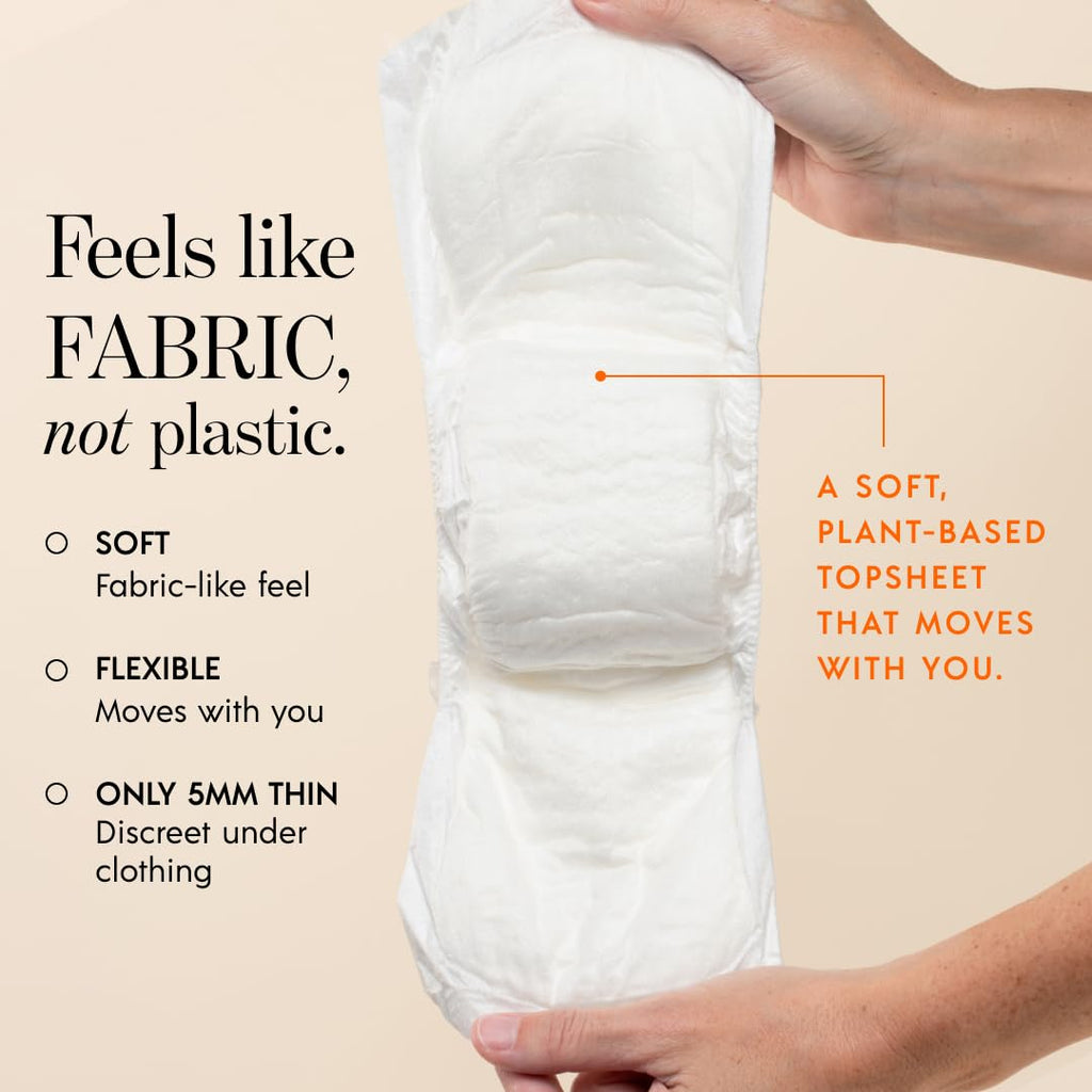 Attn: Grace Ultimate Incontinence Pads for Women - Plant-Based, 56 Count