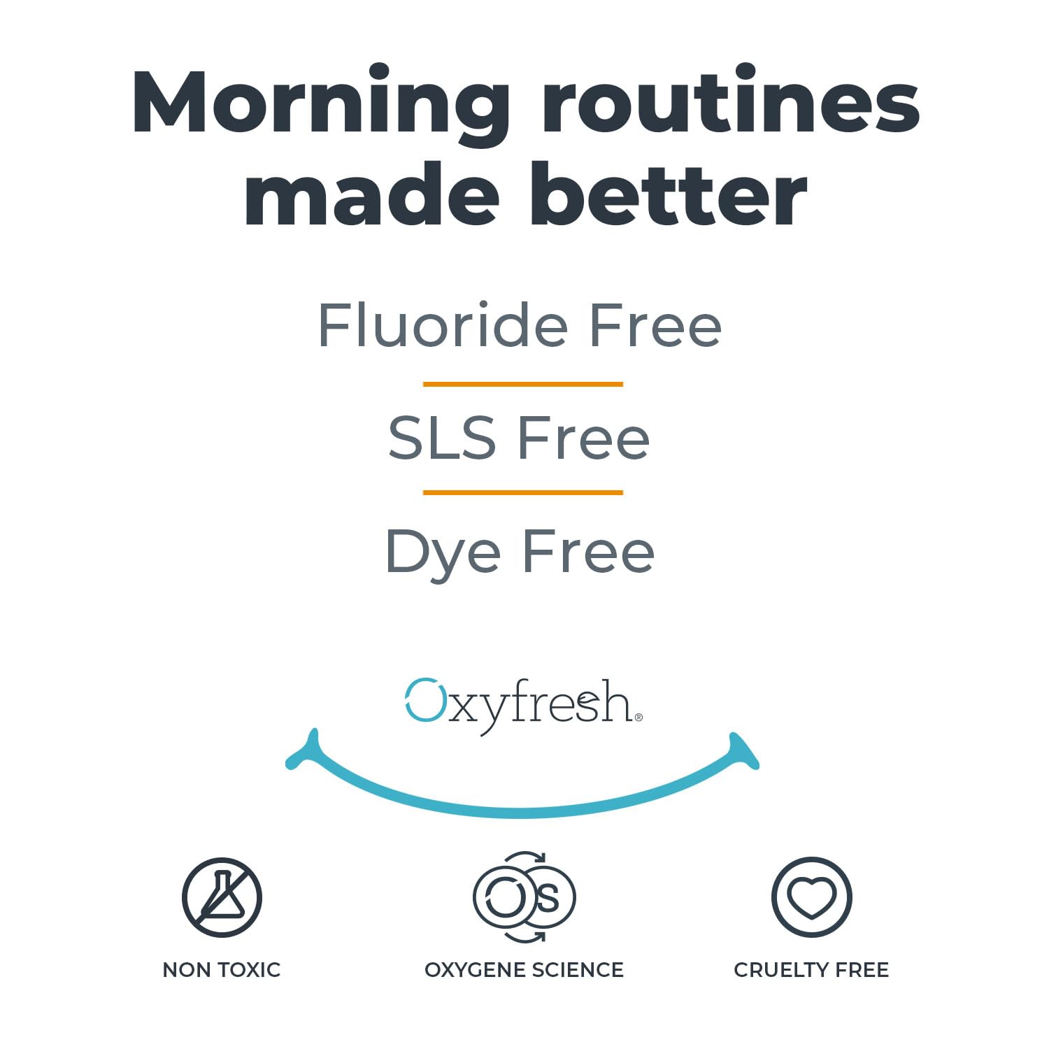 Oxyfresh Maximum Fresh Breath Lemon Mint Toothpaste - Clean Teeth & Fresh Breath - Natural Essential Oils & Natural Xylitol to Help Fight Tartar - SLS & Fluoride Free - 5 oz (Pack of 3)