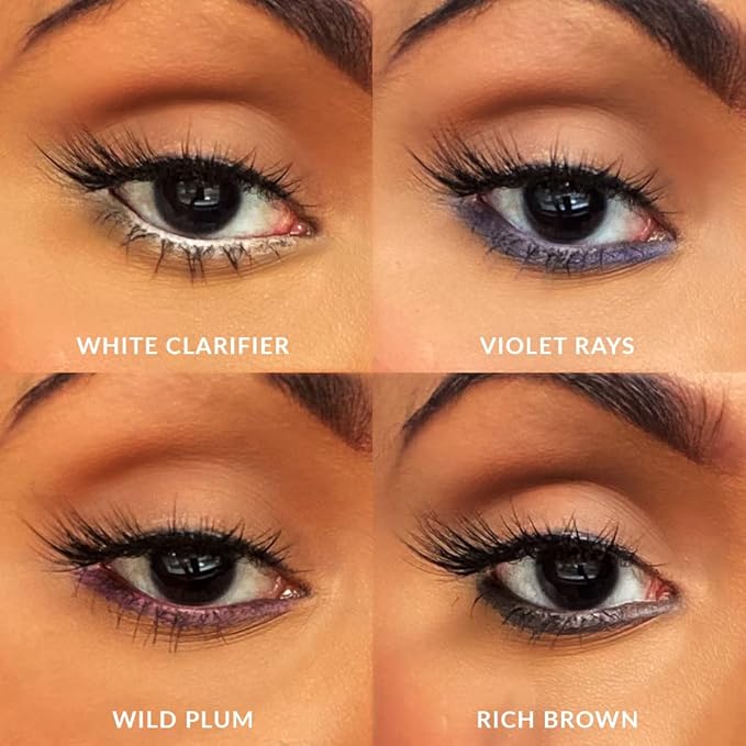 VASANTI Kajal Waterline Eyeliner Pencil (Rich Brown) - Long lasting, Blendable, Safe for Sensitive Eyes, Waterline Eye Liner - Water resisitant & Smudge proof - Opthalmologist Approved and Tested