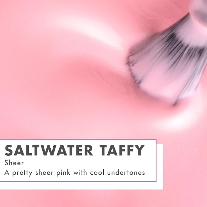 Olive & June Long Lasting Nail Polish, Saltwater Taffy Sheer Pink