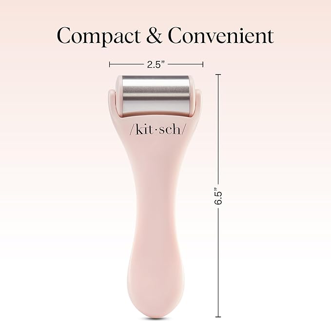 Kitsch Ice Roller for Face – Cooling Face Rollers for Women & Men - Pink