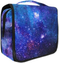 senya Hanging Travel Toiletry Bag Kit Makeup Case Cosmetics Organizer for Men Women (Nebula Gas Cloud Deep Outer Space)