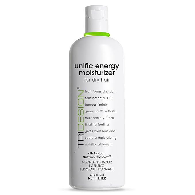 TRIDESIGN Unific Energy Moisturizer Deep Hair Conditioner Dry Damaged, 32oz