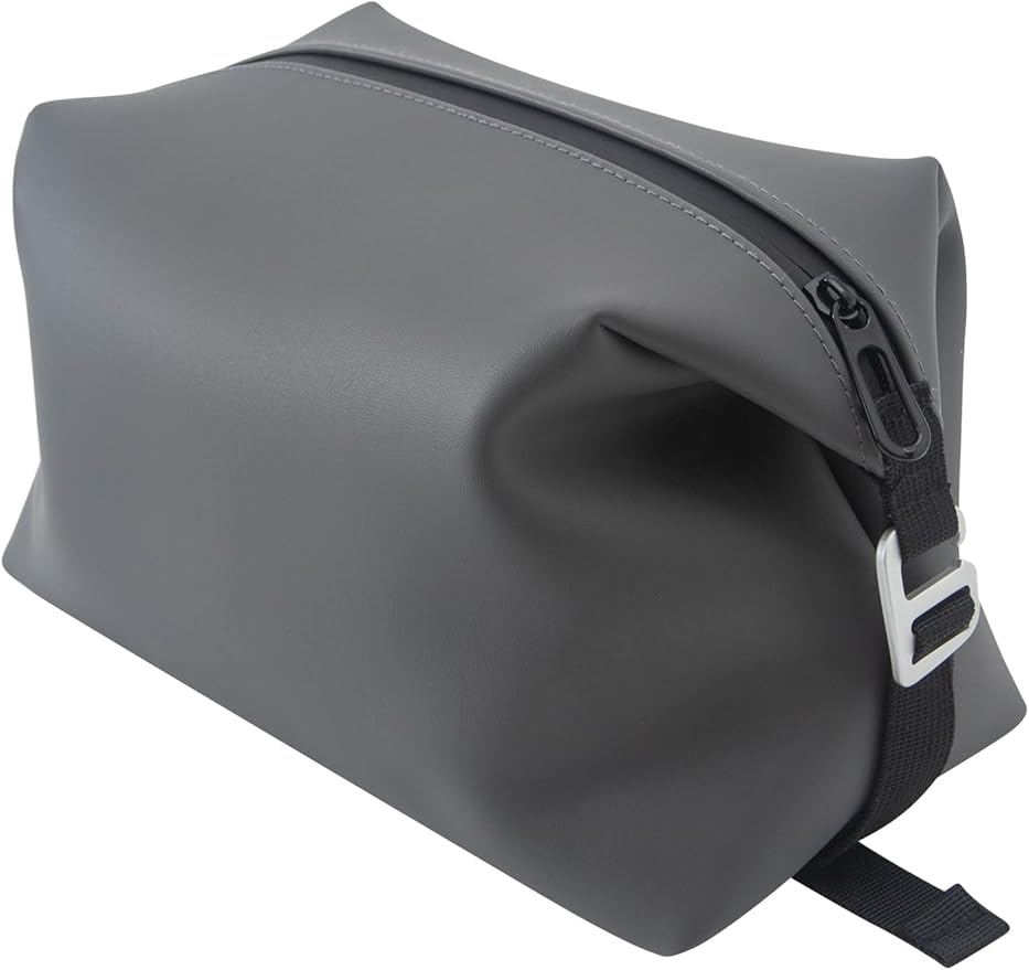 Onbagway 6"x11" 6L Silicone Toiletry Bag, Grey