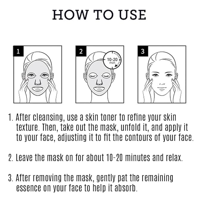 Leaders Mediu Amino AC-FREE Acne Control Facial Sheet Mask | AHAs, BHAs, Salicylic Acid, Snail Secretion, Chamomile | For Oily, Acne-Prone Skin, Reduces Blemishes (10 Sheets)