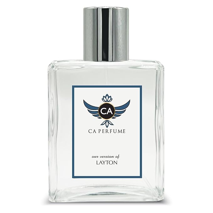CA Perfume Impression of Layton for Women and Men Eau De Parfum Amber Floral Scent Long Lasting Unisex Fragrance Signature Scent for Day and Night Wear 3.4 Fl Oz 100ml
