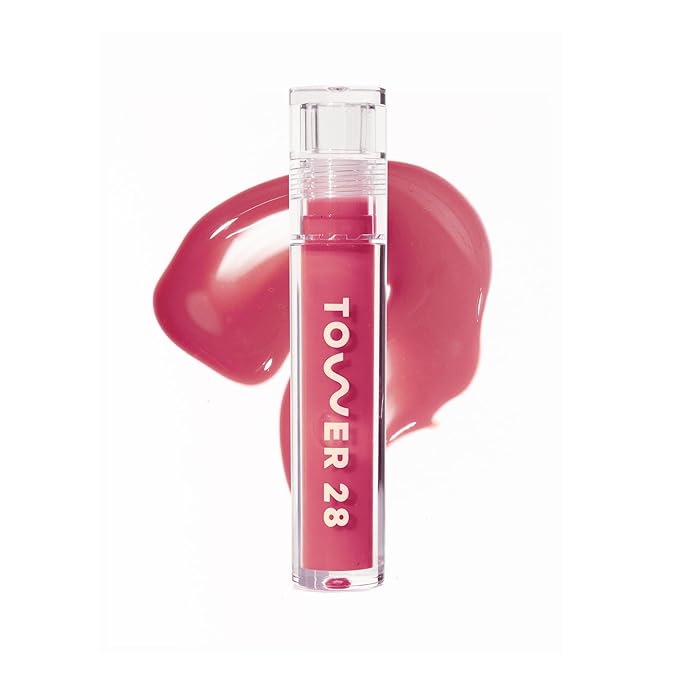 Tower 28 ShineOn Lip Gloss Jelly, Coconut (0.13 oz)