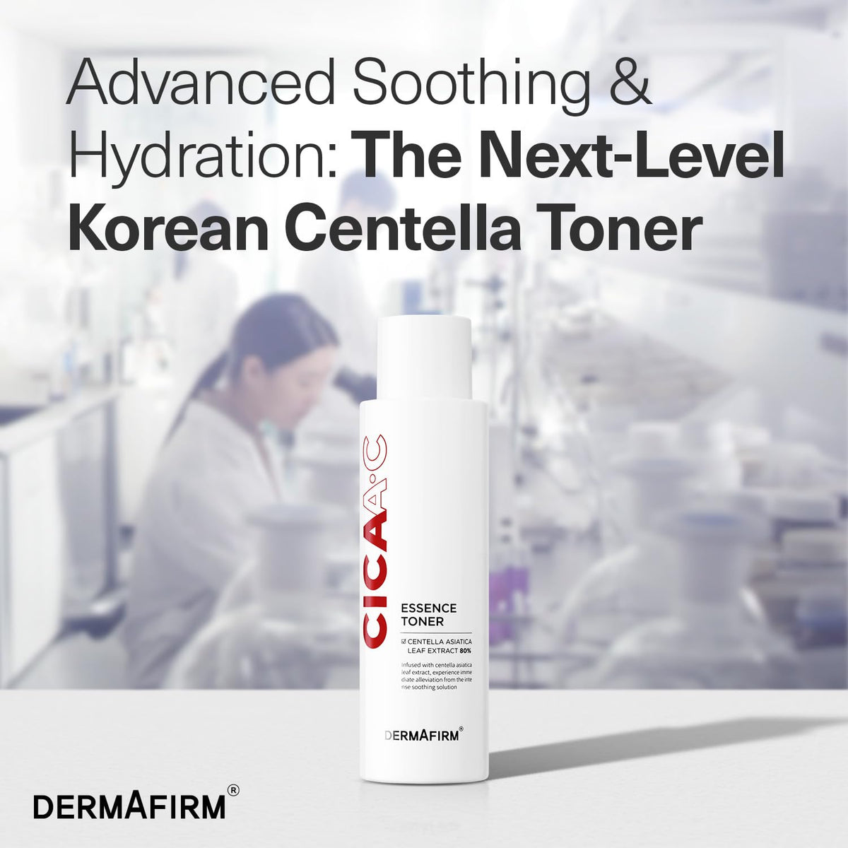 Dermafirm CICA AC Essence Toner, 5.07 fl oz
