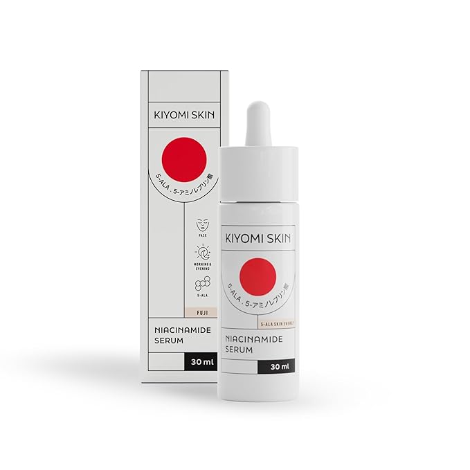 Niacinamide Serum with 5-ALA & Hyaluronic Acid for Pores, 1 Fl Oz