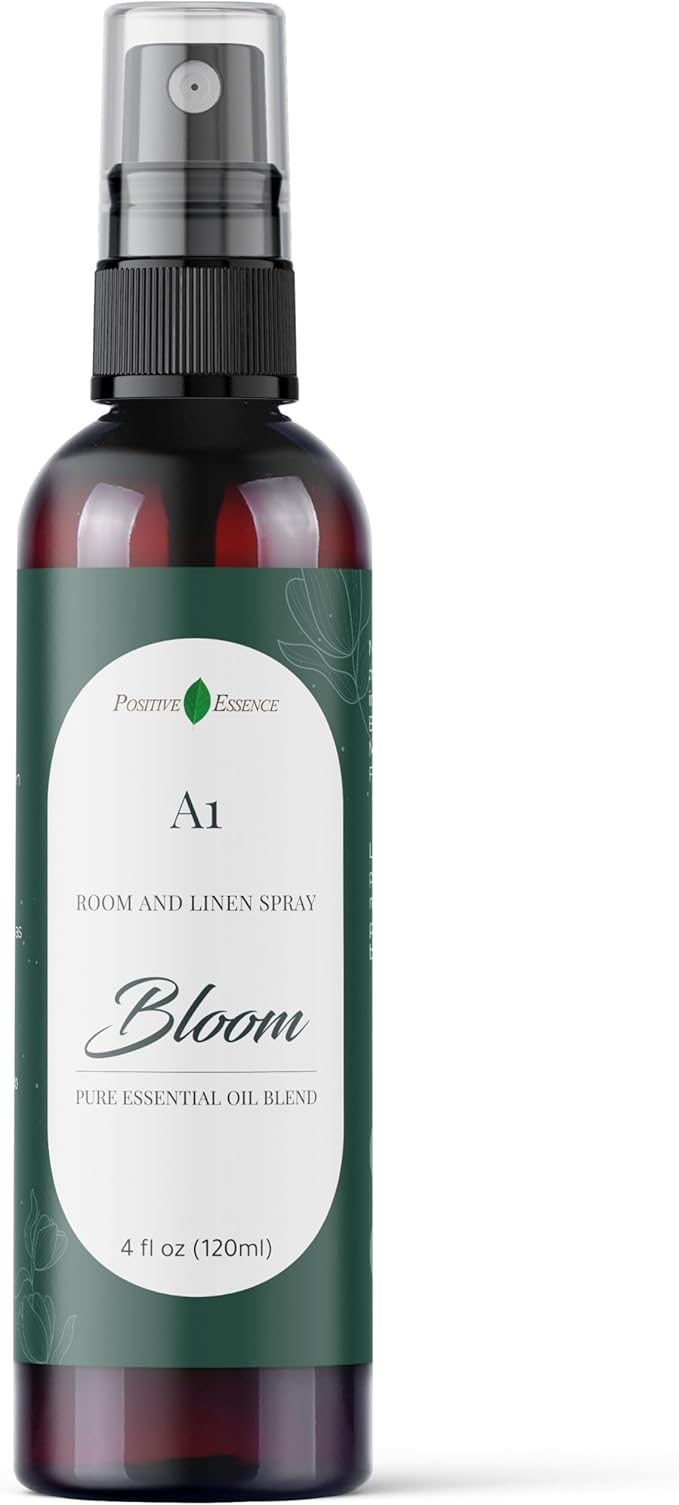 A1 Bloom Linen and Room Spray, Floral Essential Oil Blend, 4 fl oz