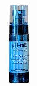 pH-mE Hydrating Cleaning Face Mist, Copper Rose, Pure, Natural, Organic Ingredients Helps your Skin Reduce Wrinkles, Fine Lines, Inflammation, Acne, for Clear Beautiful Skin (2oz)
