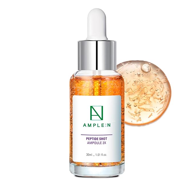 AMPLE:N Peptide Shot 2X Ampoule, Korean Copper Firming Serum, 1.01 fl oz