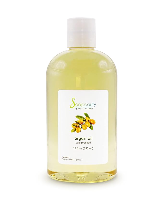 Argan Oil Refined 100% Pure Natural Carrier Oil for Skin Hair 12 fl oz