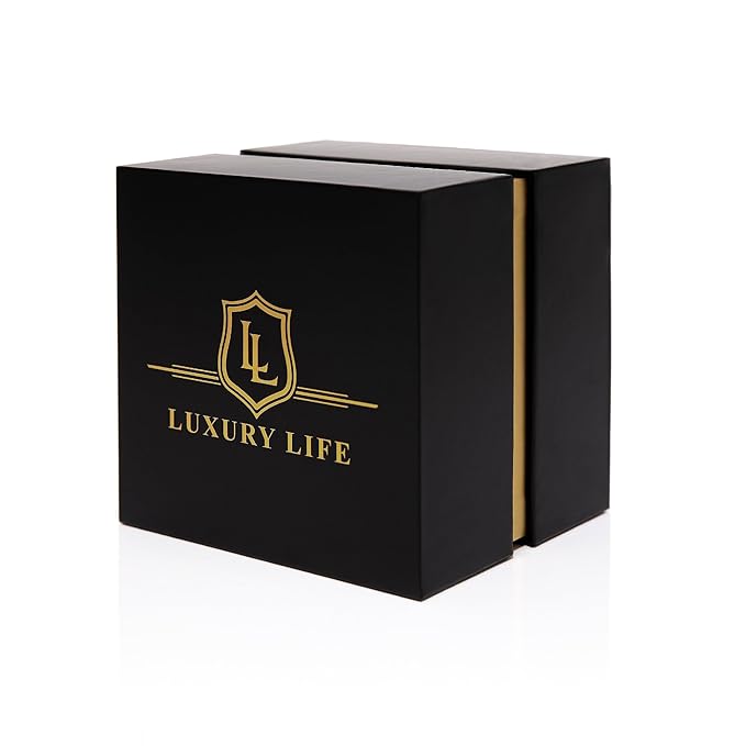 LUXURY LIFE BUTTER - 40% Extrait de Parfum Fragranced Body Butter with Hyaluronic Acid for Ultimate Moisture - Luxurious Room-Filling Natural Fragrances - Non-Greasy, USA Made, Peach Smoke, 5 oz