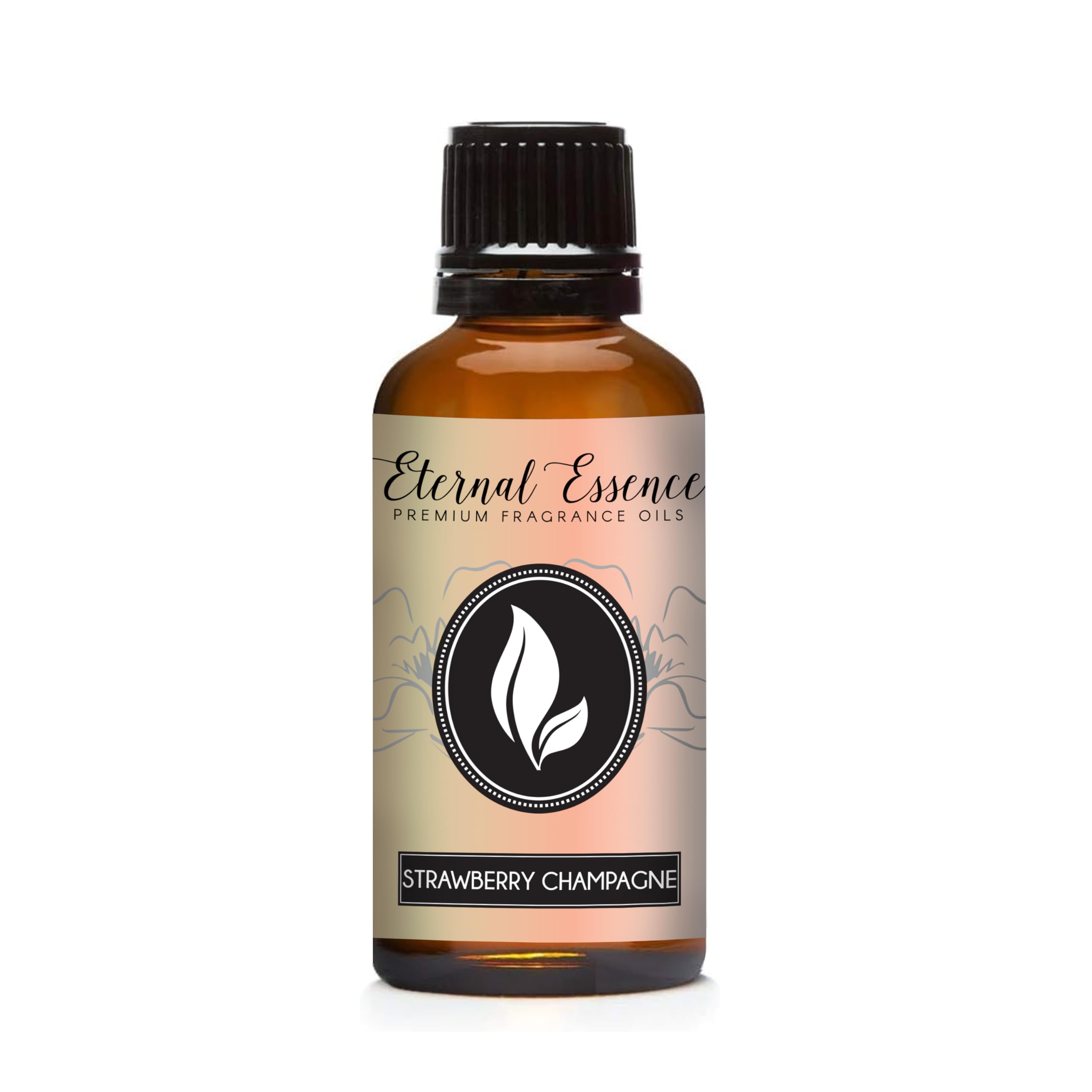Eternal Essence Oils Strawberry Champagne 30ml Premium Fragrance Oil - for Candle, Soap Making, Aromatherapy, Diffusers, Home Care, & Humidifiers