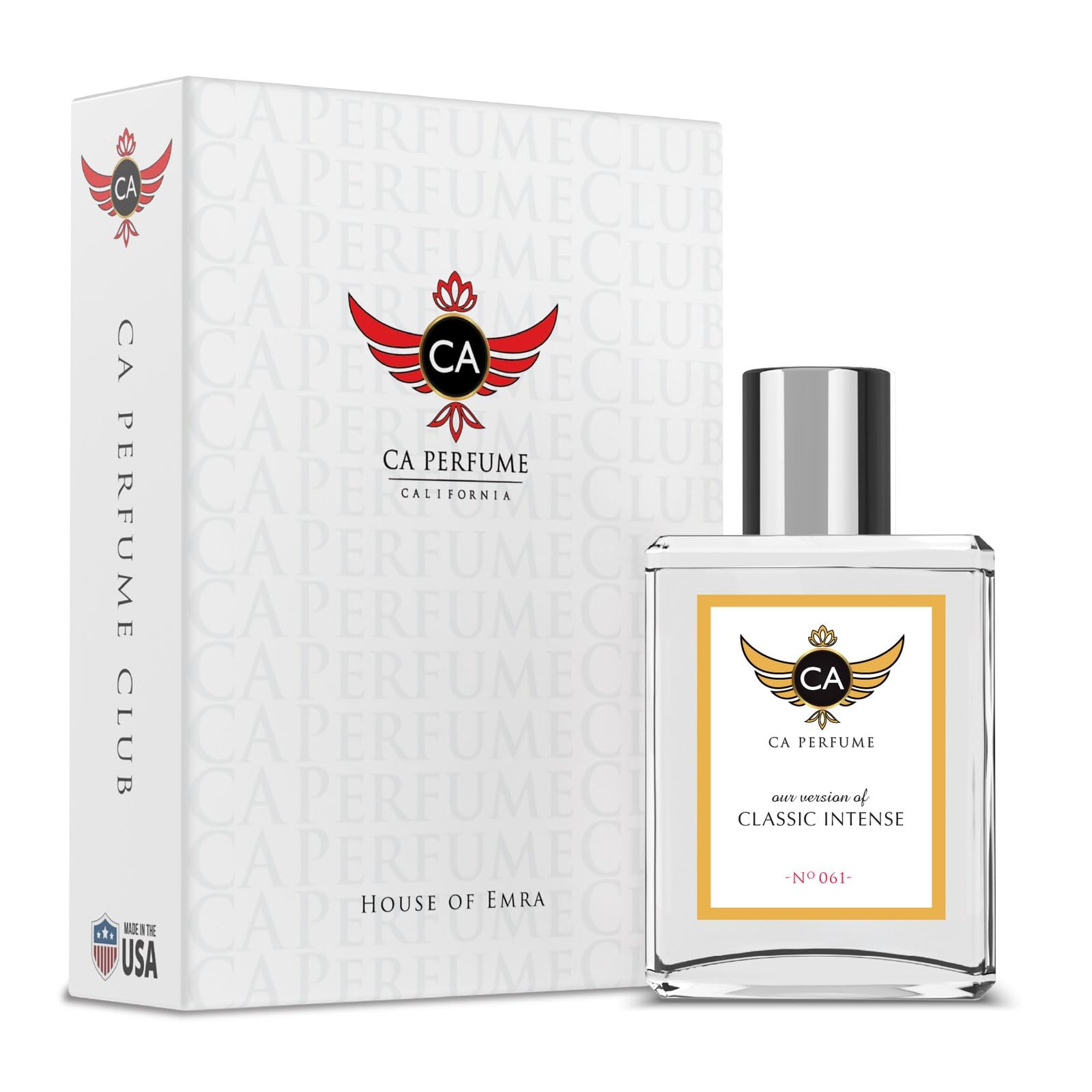 CA Perfume Impression of Classic Intense for Women Amber Floral Fragrance Long Lasting Perfumes for Women Eau De Parfum 1.7 Fl Oz 50ml