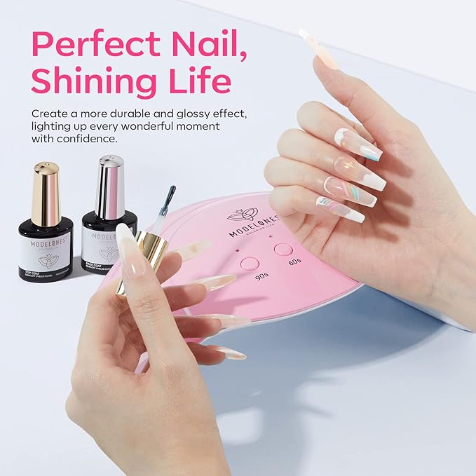 Modelones UV Nail Lamp 48 W Nail Dryer with 3 Timer Settings