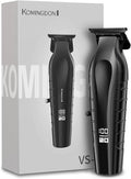 KOMINGDON Beard Trimmer for Men Professional,Liners Trimmer Hair Clippers, Precision Edgers Barber Clippers,Zero Gapped T-Blade Hair Trimmer Kit with LCD Display, Hair Cutting Mustache Facial