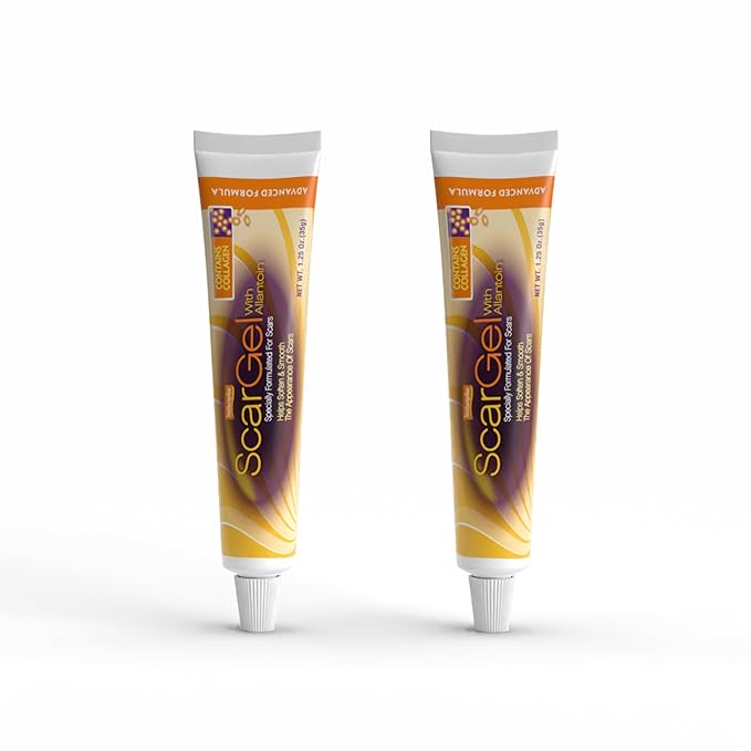 Natureplex Scar Gel 1.25 oz (2 Pack) – With Allantoin, Clinically Proven Formula for Old & New Scars – Reduces Appearance of Scars from Surgery, Burns, Acne, Injury & Stretch Marks